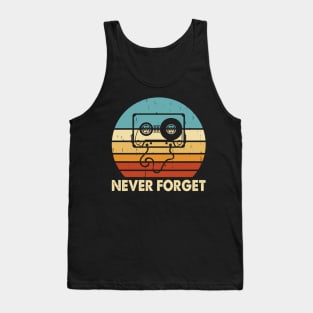 Never Forget T shirt For Women Tank Top